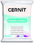 Cernit Transparant Clay 56g, Translucent White, 7 x 5.5 x 1.5 cm...