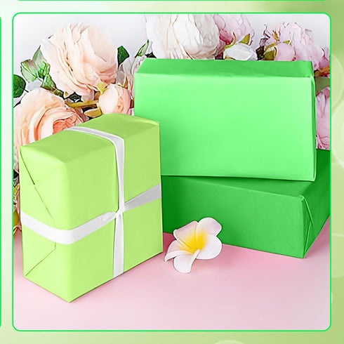 Sadaunbe 60 Sheets Mixed Green Tissue Paper for Packaging Gift Bags Decoration, Green Wrapping Tissue Paper Bulk for DIY Art Crafts Birthday Weddi...