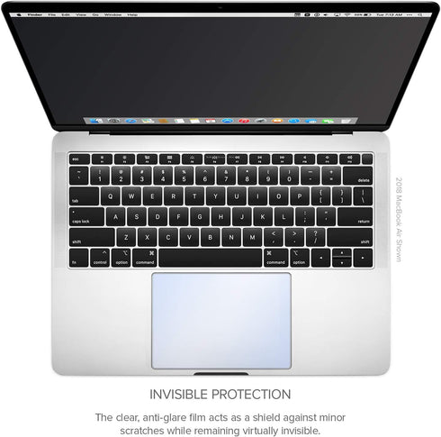 UPPERCASE GhostCover Touch Premium Trackpad Protector with Matte Finish Compatible with Latest 2020 MacBook Pro 13" and Early 2020 Version (Matte ...