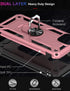 LUMARKE for Google Pixel 4 Case with Screen Protector,Pass 16ft. Drop Tested Military Grade Protective Phone Cover with Magnetic Ring Kickstand Co...