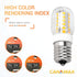 Canamax Premium 8206232A Dimmable LED Light Bulb 3W Equal to 40W 6000K 75V-130V - High Output Cold Daylight E17 Standard Base 240 lumens for Refri...