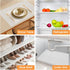 Shelf Liner Non Adhesive Drawer Liner Waterproof Cabinet Liner, Refrigerator Liners for Kitchen, Shelves, Storage and Desks, Clear 17.7"×59"...