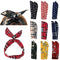 Twist Bow Wire Headbands Head Wrap Retro Bowknot Polka Dot Lattice Design Rabbit ear Wired Hairbands Hair Holder Hair Accessory for Women and Girl...