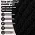 Black Chenille Chunky Yarn for Hand Knitting Fluffy Jumbo Chenille Yarn DIY for Crocheting Blanket Cushion 1 Skein (8.5 oz, 32 yds Each Skein)......