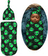 Green Alien Head Newborn Swaddle Blankets Hat Sets Soft Baby Receiving Blanket Swaddle Sack for Baby Shower Infant Boy Girl Gift...
