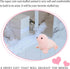 Seal Plush Stuffed Animal Pink Cute Seal Toy Pillow Kawaii Doll for Kids, 9 inch...