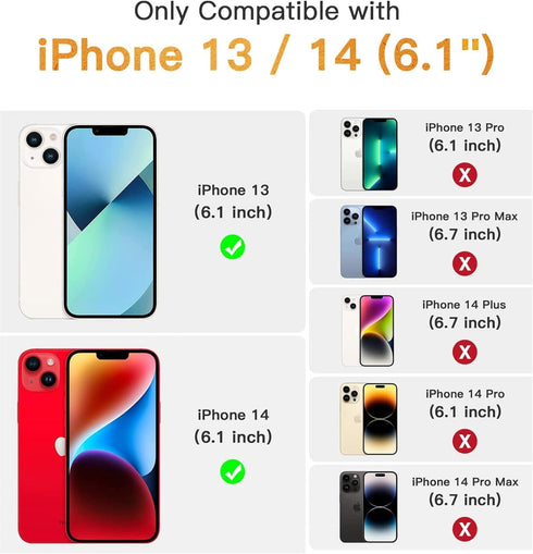 for iPhone 14 Case Cute for iPhone 13 Case 3D Carton Camera Rotating Ring Grip Holder Kickstand Lanyard Teens Girls Women Silicone Cover for iPhon...