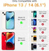 for iPhone 14 Case Cute for iPhone 13 Case 3D Carton Camera Rotating Ring Grip Holder Kickstand Lanyard Teens Girls Women Silicone Cover for iPhon...