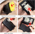 Carbon Flick Wallets for Men | Minimalist Slim Pop Up Wallet| RFID Blocking Metal Credit Card Holder | Slim Front Pocket Wallet, with Coin Pocket ...