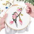 ERKOON 4 Sets Embroidery Kit for Beginners, Art Craft Handy Sewing Set Hummingbird and Flower Cross Stitch Starter Kits, DIY Embroidery Kits with ...