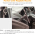 molzar Grip Series Magnetic Case for iPhone 12 and iPhone 12 Pro with Walnut Wood, Built-in Magnet Ring for Magnetic Mount, Compatible with MagSaf...