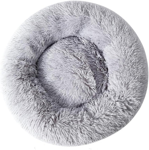Dog Bed Cat Bed Cat Cushion Dog Bed Small Dogs Bed Doughnut Bed Small Dog Bed Cat Blanket Dog Blanket Small Dogs Bed Round Dog Bed for 3Kg...