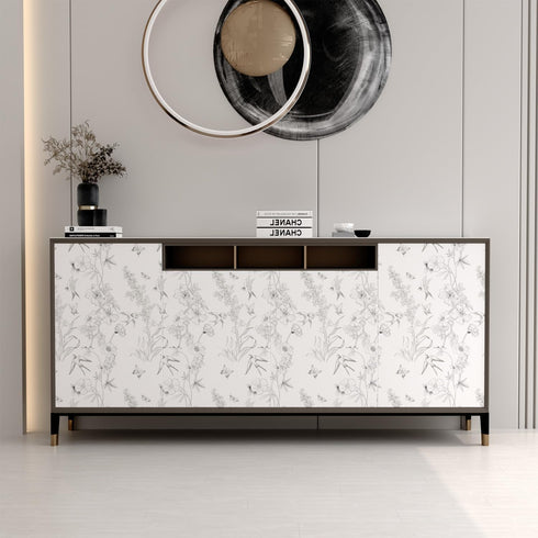Peel and Stick Removable Wallpaper, Self Adhesive Wall Paper Decorative Contact Paper Vinyl Roll for Home Bedroom Cabinets and Kitchen Countertop ...