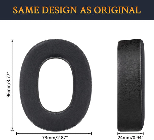SOULWIT Cooling Gel Earpads Replacement for Jabra Evolve2 85 UC/Evolve 2 85 MS Wireless Headset (Do Not fit Elite 85H), Ear Pads Cushions with Ice...