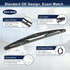 X AUTOHAUX Rear Windshield Wiper Blade Arm Set for Honda CRV 2017-2023 for Acura RDX 2019-2023...