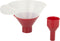 Zevro SMFR103 Smart Funnel Kitchen Funnel with Pour-Control System, Red...