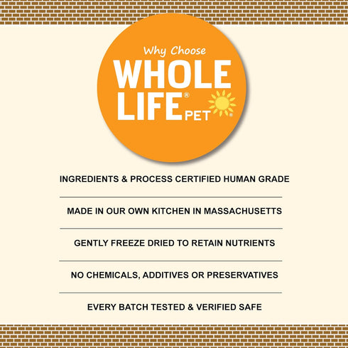 Whole Life Pet Mini Ones - Chicken Treats for Small Dogs or Training Treats for Any Size Dog, Human Grade, One Ingredient, Made in The USA...