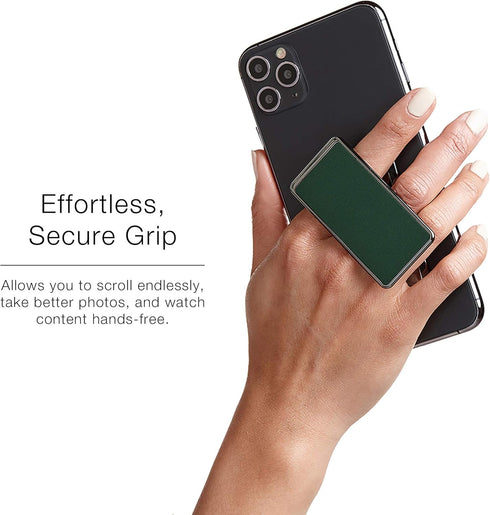HANDL New York HANDLstick Midnight Green/Grey Grip and Stand for Smartphone...