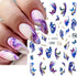 4 Sheets Marble Line Nail Art Stickers, Fresher Self-Adhesive Nail Stickers Decals Ink Painting Nail Art Decals Nail Supplies for Women Girls DIY ...