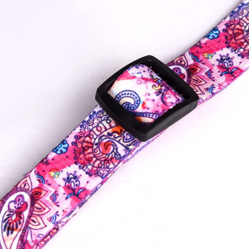 Dog Collar for Small Medium Large Dogs, Cute Girl Dog Pet Collar Soft Adjustable Fancy Floral Boy Girl Puppy Dog Collars Walking Running Training ...