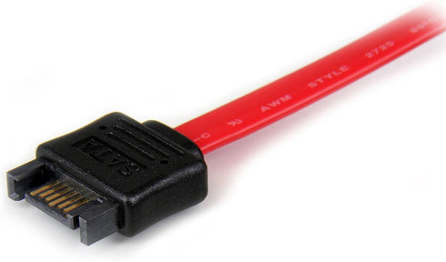 StarTech.com 0.3m SATA Extension Cable - 30cm 7 pin SATA Extension - 7 pin SATA Extension Cable - 7 pin SATA Extension cord, Red, 1 Count (Pack of...