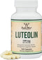 Double Wood Supplements Luteolin Supplement 100mg Servings of Bioactive Flavanoids (120 Capsules, Vegan Safe, Gluten Free) Potent Polyphenols Flav...