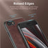 SALAWAT for iPhone SE 2020 Case Slim PU Leather Vintage Shockproof SE 2nd Phone Case Cover Lightweight Soft TPU Bumper Hard PC Hybrid Protective C...