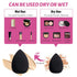 BS-MALL Makeup Brushes 16 Pcs Purple Short Handle Travel Makeup Brus Set with 1 Triangle Puff (HotPink)...