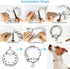 Fastener Stainless Steel Buckle 3.0mm for Small Medium Large Dogs Collar Steel Chrome Plated No Pull Dog Training Collar...