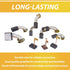 40Pcs 10 Sizes Electric Motor Carbon Brushes Replacement for Makita Power Tool...