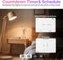 ORALUCE Smart Light Bulb Work with Alexa & Google Home, C37 E12 LED Light Bulb 40W Equivalent, 2.4GHz WiFi & Bluetooth Color Changing APP Dimmable...