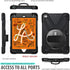 BRAECN iPad Mini 5 Case,iPad Mini 4 Case, Heavy Duty Shockproof Protective Rugged Case with Pencil Holder,Hand Strap,Kickstand, Shoulder Strap for...