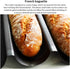 Baguette Tray Non- Stick French Bread Pan Carbon Steel...