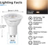 GU10 LED Light Bulbs 7W (50W -60W-75W Equivalent) GU10 Shape Halogen Replacement Bulb 38° 120V 650Lm Non-dimmable for Track Spot Lighting Indoor R...