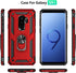 Military Grade Drop Impact for Samsung Galaxy S9 Plus Case 360 Metal Rotating Ring Kickstand Holder Magnetic Car Mount Armor Heavy Duty Protection...