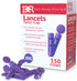 Ever Ready First Aid Sterile Twist-Cap Lancets 30G Purple - 150 Count...