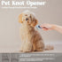6 PCS Grooming Kit for Dogs Cats Comb Deshedding Dog Brush Pet Knot Opener Cleaning Slicker Brush Nail Clipper Toothbrush Pet Hair Removal Tool Wa...