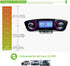 Bluetooth FM Transmitter Handfrees-Calling Radio Adapter Car Kit with Dual USB Port MP3 Player Support TF Card USB Flash Drive...