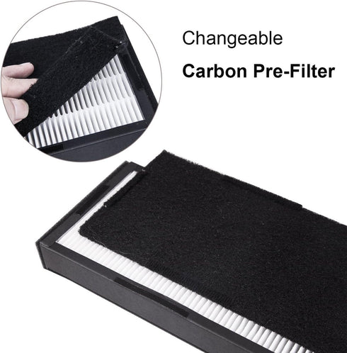 BBT BAMBOOST Filter B Replacement Fit for Germguardian Air Purifier FLT4825 Filter-b Models AC4825 AC4300 AC4800 AC4900,AP2200CA,BXAP148(1pcs HEPA...