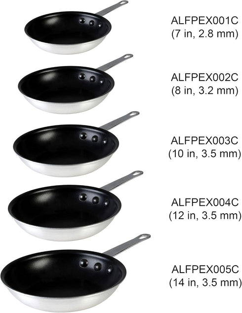 Thunder Group 7 Inch Aluminum Alloy Professional Quantum II Nonstick Fry Pan...