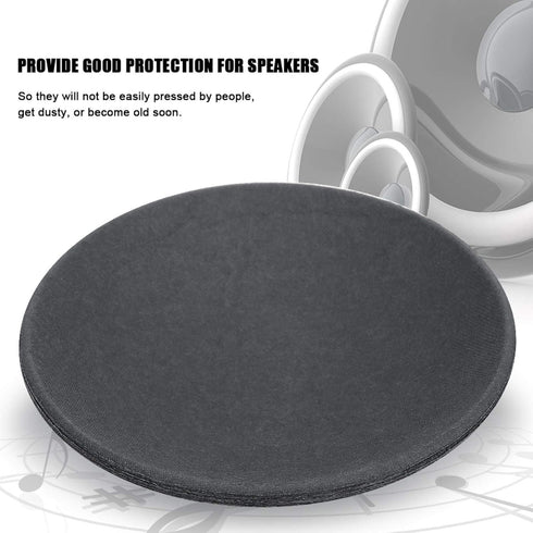 Sanpyl Speaker Dust Cap, 5Pcs 110mm / 4.33in Diameter Subwoofer Paper Dome Coil Cover Caps Audio Loudspeaker Horn Dome Dust Cap, for Stage KTV Lou...
