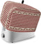 Country Star Berry Red Buffalo Plaid Soft Washable 2 Slice Toaster Dust Cover with Pockets, Dust-proof and Fingerprint Protection...
