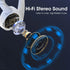 APEKX True Wireless Earphones with Charging Case IPX 7 Waterproof Over Ear Bluetooth Headphones Built-in Mic Deep Bass Headset for Sport Running -...