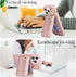 iPhone 15 pro max case with Card Holder, iPhone 15 pro max Phone Case Wallet for Women magsafe Compatible Wallet Detachable 2-in-1 for Men-Pink......