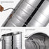 Flour Sifter, 3 Cup Flour Sifter for Baking Fine Mesh Rotary Hand Crank with Loop Agitator for Quick Sifting, Flour Sifter Stainlees Steel, Crank ...