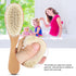 Baby Hair Brush,Wooden Handle Soft Goat Hair Baby Infant Head Massage Grooming Comb Newborns Toddlers Wood Hairbrush for Scalp Health Prevent...