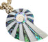 Iridescent Paua Abalone Shell Necklaces for Women, Handcrafted Mother of Pearl Necklace, Handmade Beaded Seashell Abalone Necklace Jewelry EA209...
