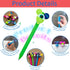 HL Hope&Luck 5PC Cute Mouse Head Character Ears Pens | Pen for Adults & Kids | Multi Color Cartoon Retractable Ballpoint Pens | Gift for School Te...