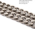 25 Inch Trendy Chunky Metal Chain Purse Handles Shoulder Strap Replacement for Handbag (Silver)...