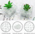 200pc White Fish Tank Rocks Aquarium Glowing Rock Glow Rocks for Fish Tank Glow in The Dark Stones Aquarium Pebbles Luminous Stones,White...
